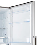 Forno Guardia 23.4" 10.8 Cu.Ft. Stainless Steel Bottom Freezer Refrigerator with Right Swing Door - FFFFD1778-24RS