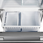Forno Gallipoli 30" 17.5 Cu.Ft. Stainless Steel French Door Refrigerator - FFFFD1974-35SG