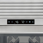 Forno Abruzzo 48" Stainless Steel 102 Bottle Dual Zone Wine Cellar with Green Holders (24 Cu. Ft.) - FWCDR6610-48S