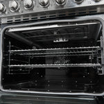 Forno Paolo Stainless Steel Freestanding Electric Range with True Convection (4.38 Cu. Ft.) - FFSEL6011-30