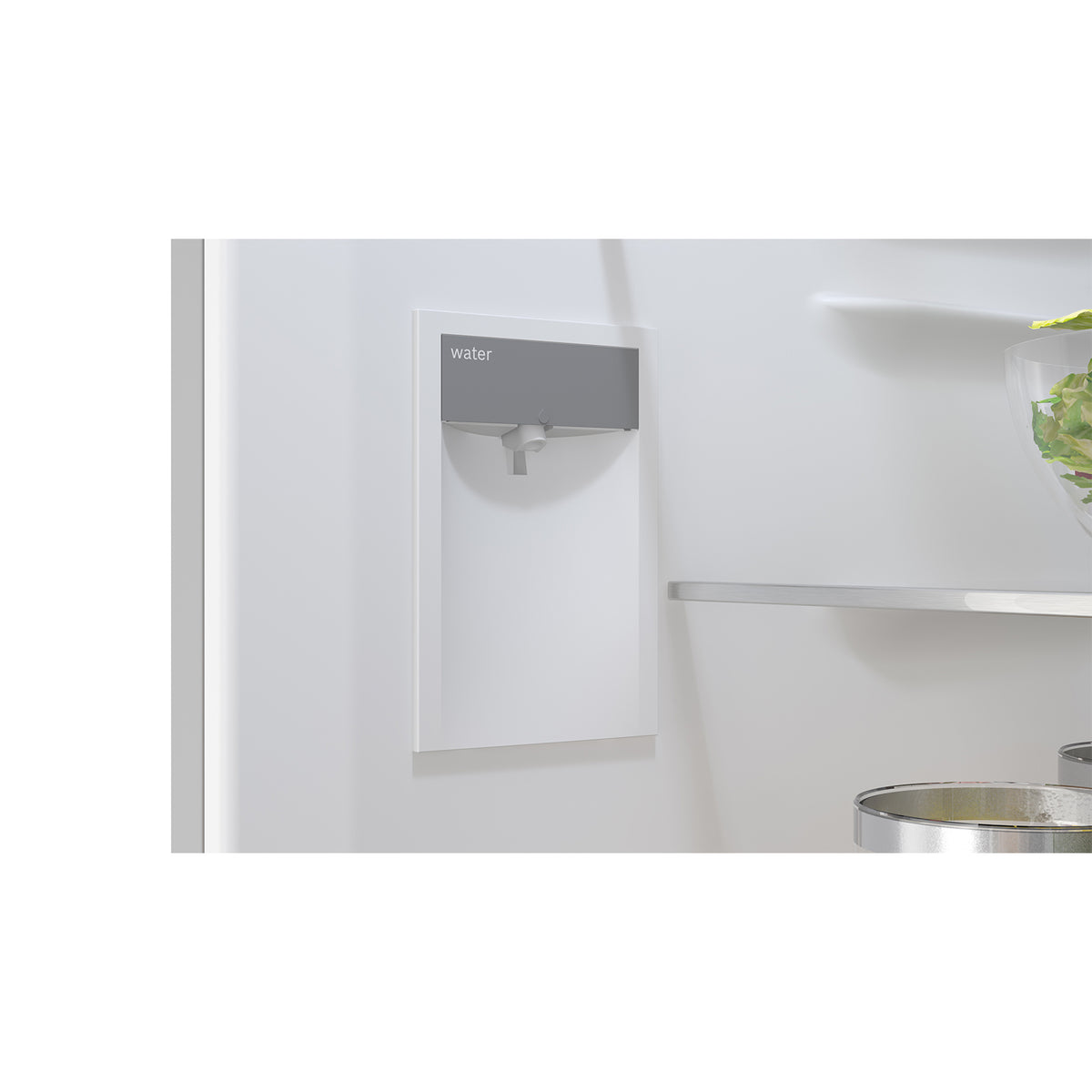 Bosch 24" 12.8 Cu. Ft. Stainless Steel Smart Counter-Depth Bottom-Freezer Refrigerator with Home Connect  - B24CB80ESS