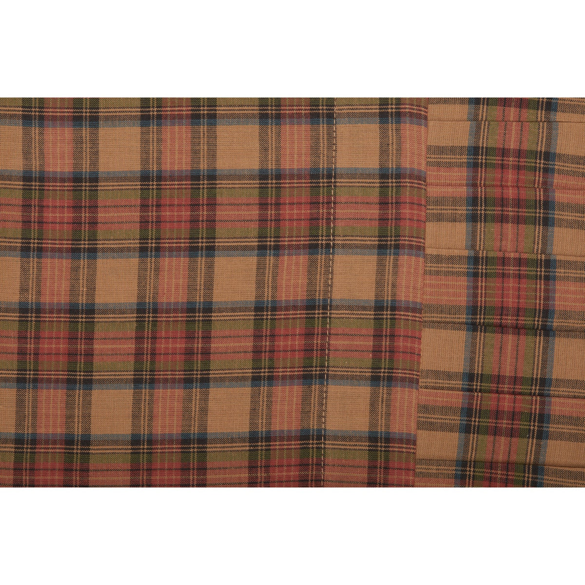Knightsbridge King Pillow Case - Natural/Cobalt - Set of 2