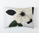 In Full Bloom 5-Piece Queen Comforter Set - White, Green, Black
