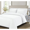 Cotton House 3-Piece King Bamboo Duvet Cover Set - White