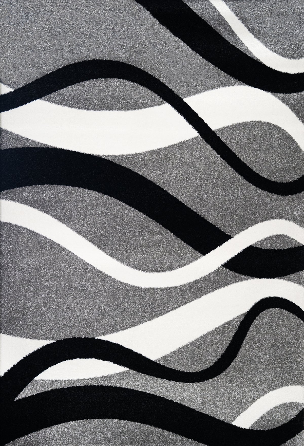 L2 Decor Diamond Area Rug 5' x 8' - Grey
