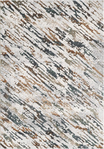 L2 Decor Emojy Area Rug 5' x 8' - Cream, Blue