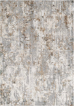 L2 Decor Emojy Area Rug 8' x 11' - Dark Grey, Cream