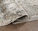 L2 Decor Emojy Area Rug 8' x 11' - Dark Grey, Cream