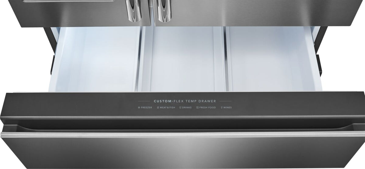 Frigidaire Professional 36" 26.0 Cu. Ft. Stainless Steel Standard-Depth 4-Door French Door Refrigerator - PRMS2790BF