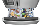Frigidaire Gallery 36" 21.5 Cu. Ft. Smudge-Proof® Stainless Steel Counter-Depth 4-Door French Door Refrigerator - GRMC2273CF