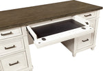 Caraway Executive Desk - Aged Ivory