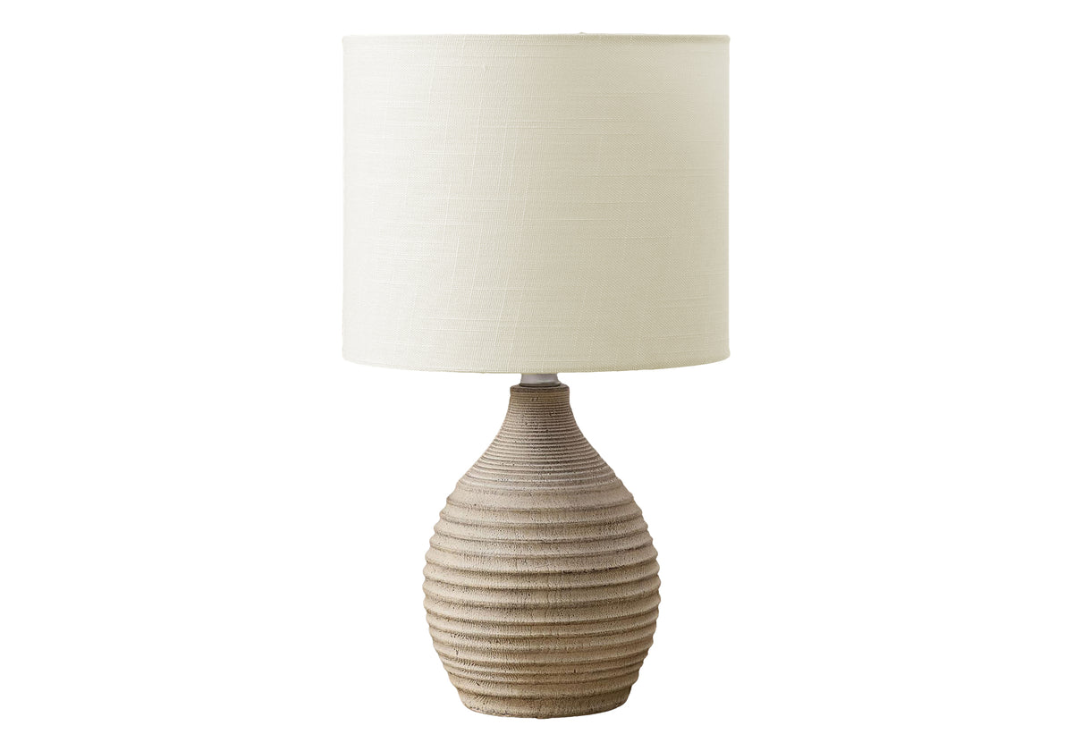 Taro Table Lamp - Brown
