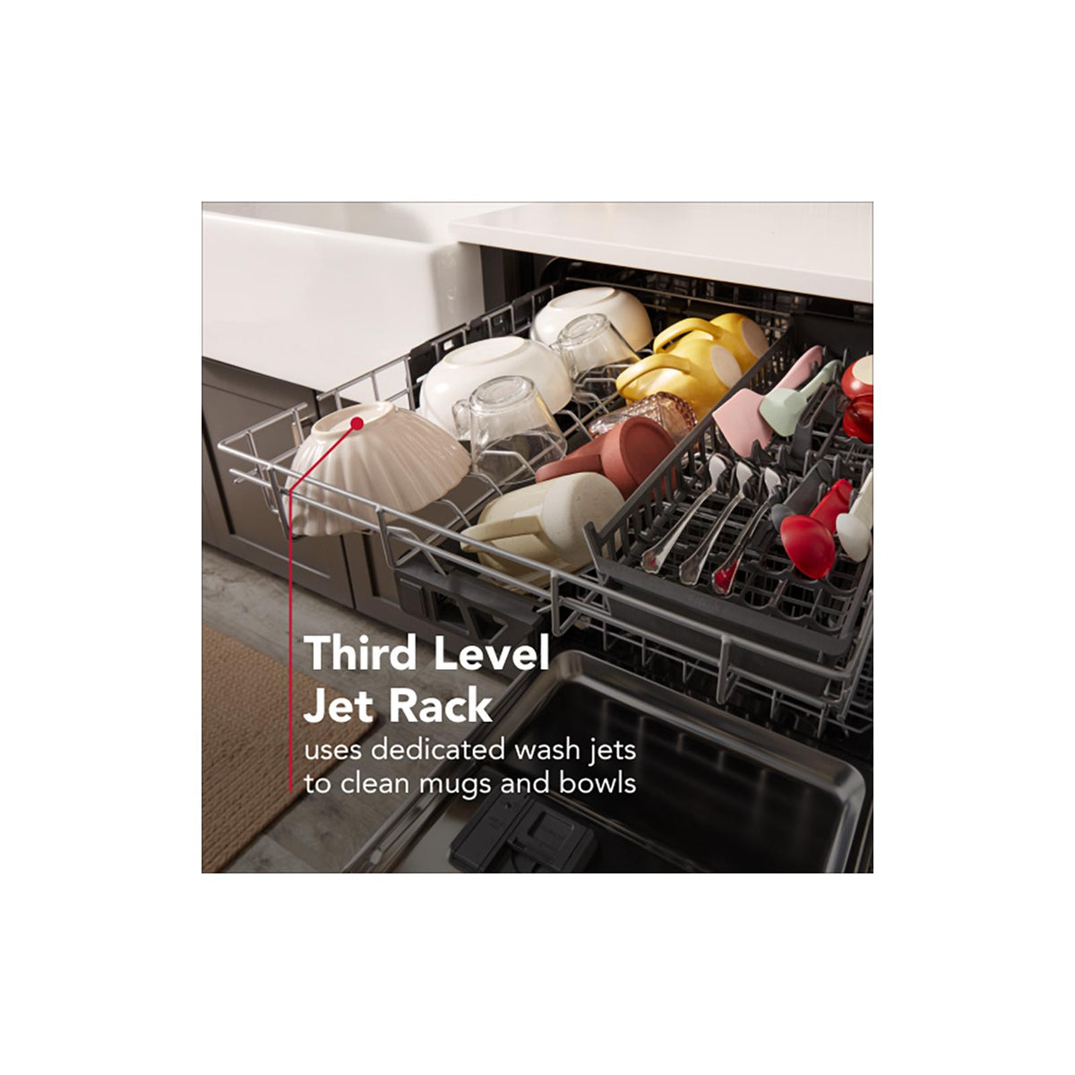 KitchenAid PrintShield Stainless Dishwasher (41 dBA) - KDTS324SPS--