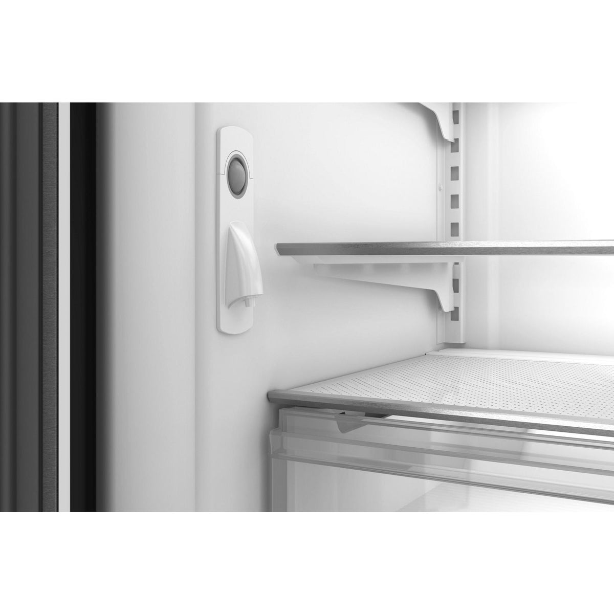 KitchenAid 36" 29.0 Cu. Ft. PrintShield Stainless Steel Standard Depth French Door Refrigerator - KRFF136SPS