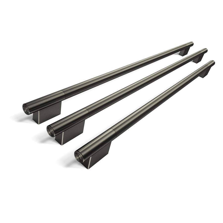 KitchenAid Black Ore Handle Hardware Accessory Kit for 42" Built-In French Door Bottom Mount Refrigerator - W11777172