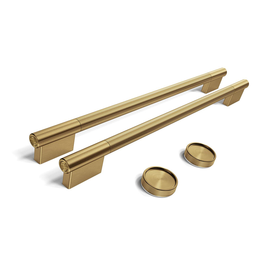 KitchenAid Brass Handle and Knob Hardware Accessory Kit for 30" Double Wall Oven & Microwave Combo - W11774418