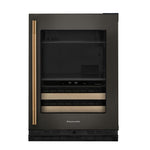 KitchenAid 24" 5.0 Cu. Ft. Black Ore Undercounter Refrigerator - KUBR524SBE