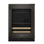 KitchenAid 24" 5.0 Cu. Ft. Black Ore Undercounter Refrigerator - KUBR524SBE