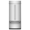 KitchenAid 36" 20.8 Cu. Ft. PrintShield Stainless Steel Built-In French Door Refrigerator - KBFN536SPS