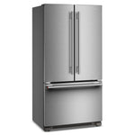 KitchenAid 36" 22.0 Cu. Ft. PrintShield Stainless Steel Counter-Depth French Door Refrigerator - KRFC136TPS