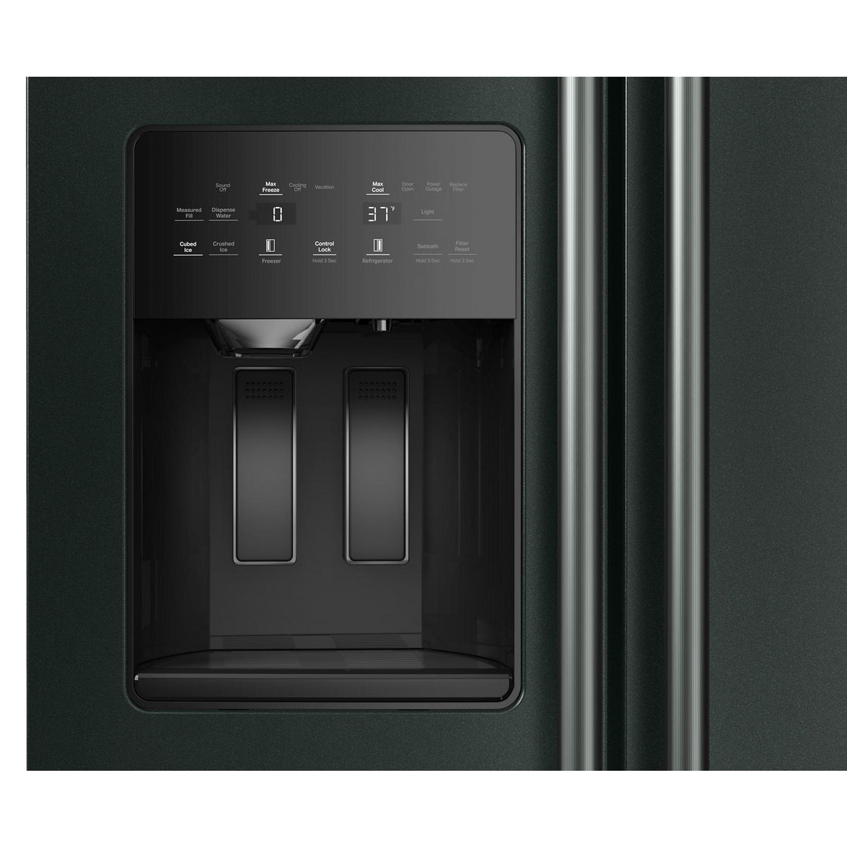 KitchenAid 36" 20.8 Cu. Ft. Juniper Counter-Depth Side-by-Side Refrigerator - KRSC536RJP