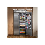KitchenAid 42" 26.0 Cu. Ft. PrintShield Stainless Steel Built-In Side-by-Side Refrigerator - KBSN742SPS