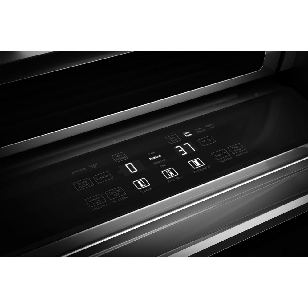 KitchenAid 42" 26.0 Cu. Ft. PrintShield Stainless Steel Built-In Side-by-Side Refrigerator - KBSN742SPS