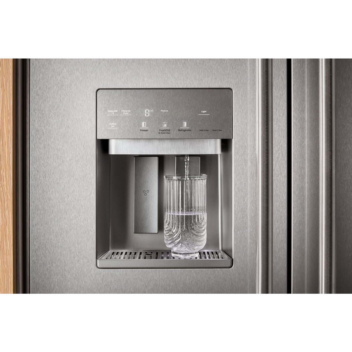 KitchenAid 36" 21.0 Cu. Ft. PrintShield Stainless Steel Built-In Side-by-Side Refrigerator - KBSD736SPS