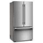 KitchenAid 36" 24.8 Cu. Ft. PrintShield Stainless Steel Counter-Depth French Door Refrigerator with Internal Water Dispenser – KRFC336SPS