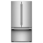 KitchenAid 36" 24.8 Cu. Ft. PrintShield Stainless Steel Counter-Depth French Door Refrigerator with Internal Water Dispenser – KRFC336SPS
