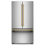 KitchenAid 36" 24.8 Cu. Ft. PrintShield Stainless Steel Counter-Depth French Door Refrigerator with Internal Water Dispenser – KRFC336SPS