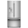 KitchenAid 36" 23.9 Cu. Ft. PrintShield Stainless Steel Counter-Depth French Door Refrigerator with External Water Dispenser – KRFC736SPS