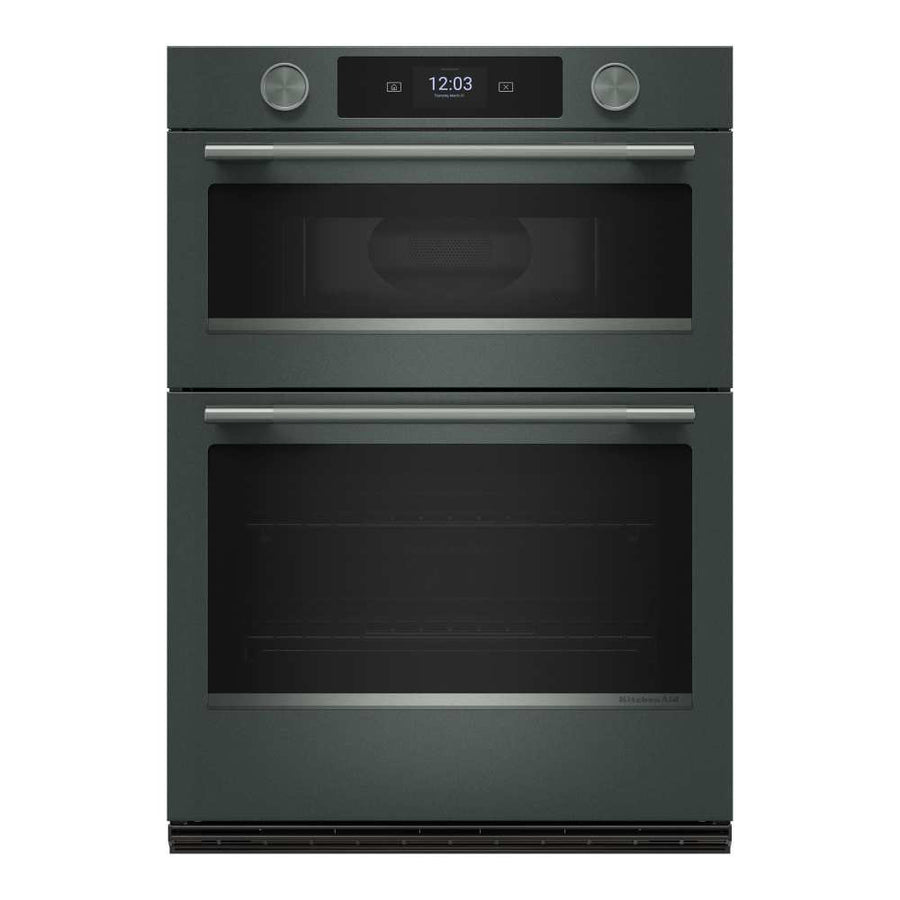 KitchenAid Juniper 30" Wall Oven with Microwave with Intelligent Cooking Camera (5 cu ft) - KOEC930SJP
