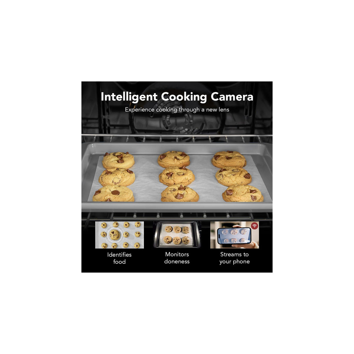 KitchenAid PrintShield™ Stainless 30" Smart Electric Double Wall Oven with Intelligent Cooking Camera (10 Cu. Ft.) - KOED930SPS--