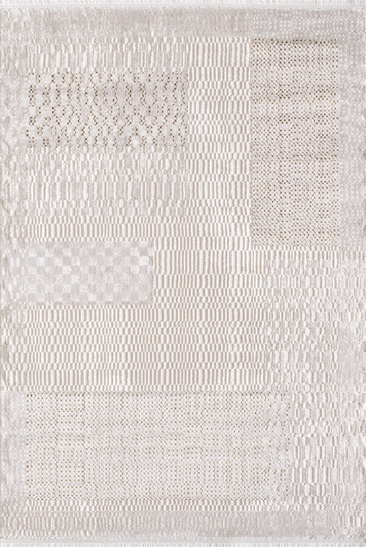L2 Decor Lazer Area Rug 7' x 10' - Cream, Beige