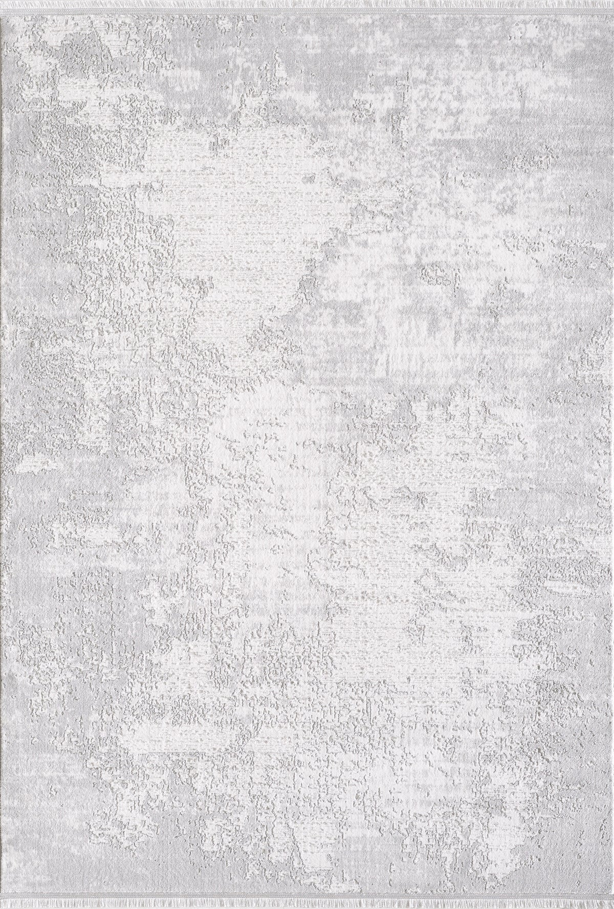 L2 Decor Lazer Area Rug 5' x 8' with Underpad - Light, Grey