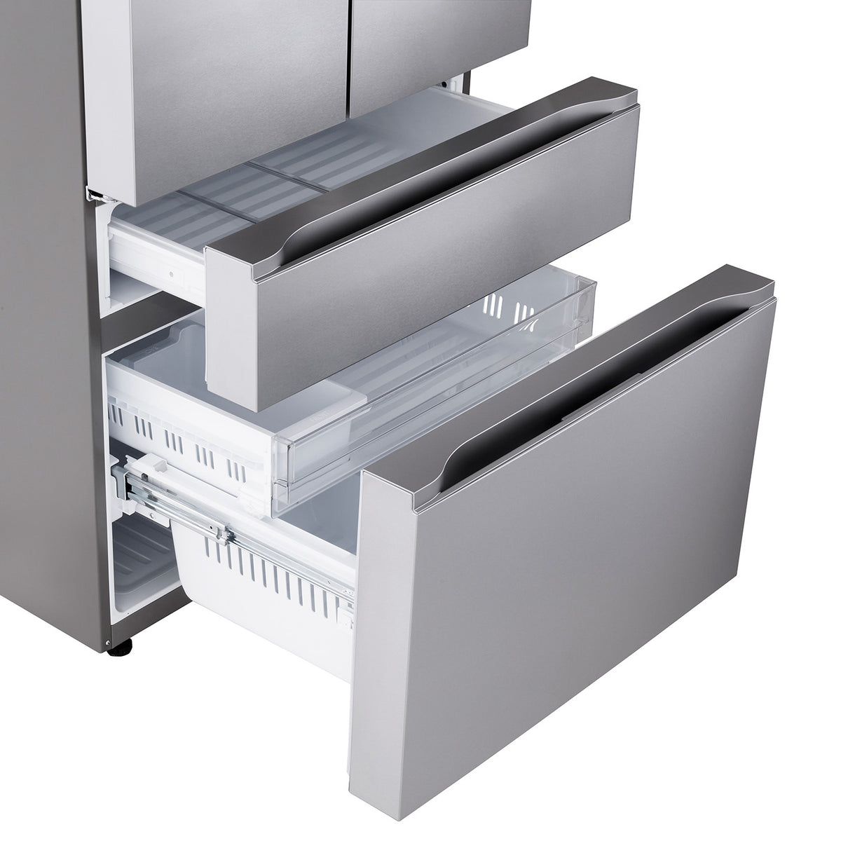 LG 36" 30 Cu. Ft. Smudge Resistant Stainless Steel 4-Door French Door Refrigerator - LF30S8210S