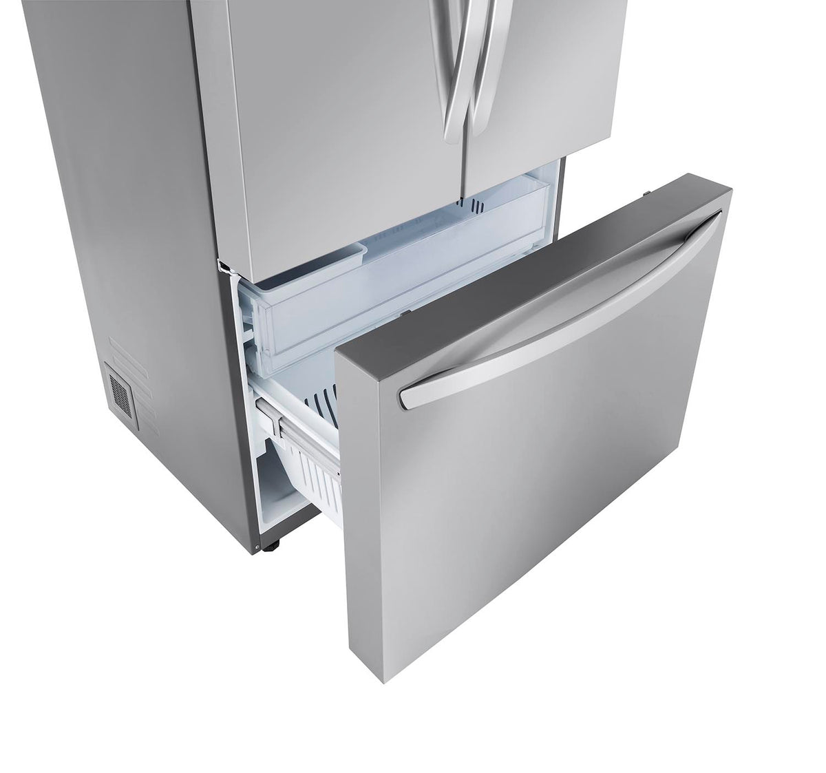 LG 35.75" 27 Cu. Ft. Stainless Steel Smart Counter-Depth MAX™ French Door Refrigerator - LRFLC2706S