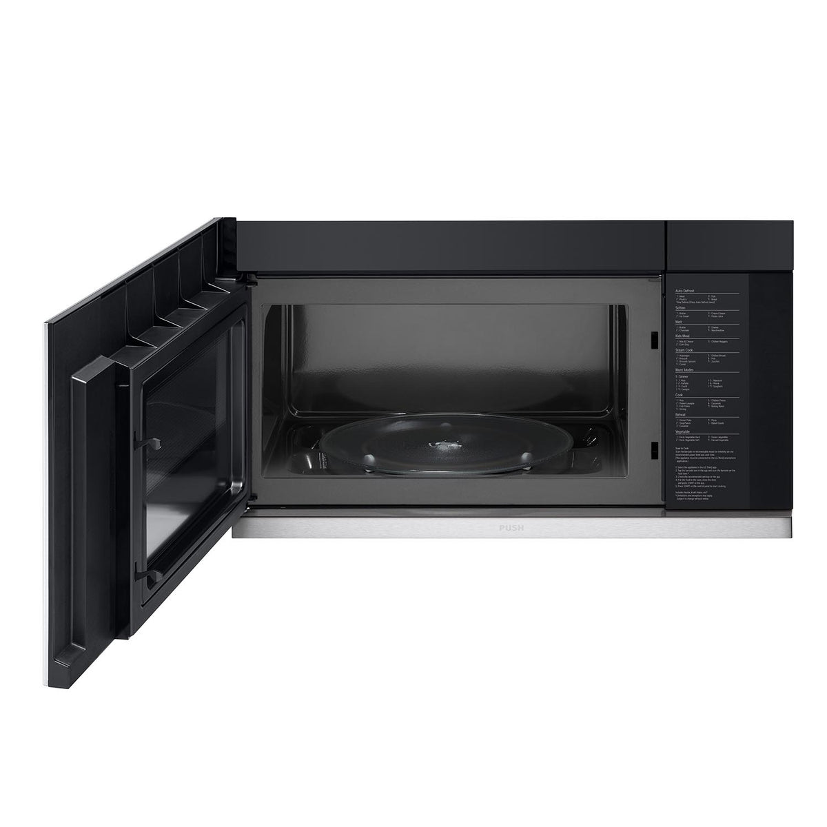 LG Smudge Resistant Stainless Steel Smart Wi-Fi Enabled Over-the-Range Microwave with ExtendaVent® 2.0 & EasyClean® (2.1 cu. ft.) - MVEL2137F