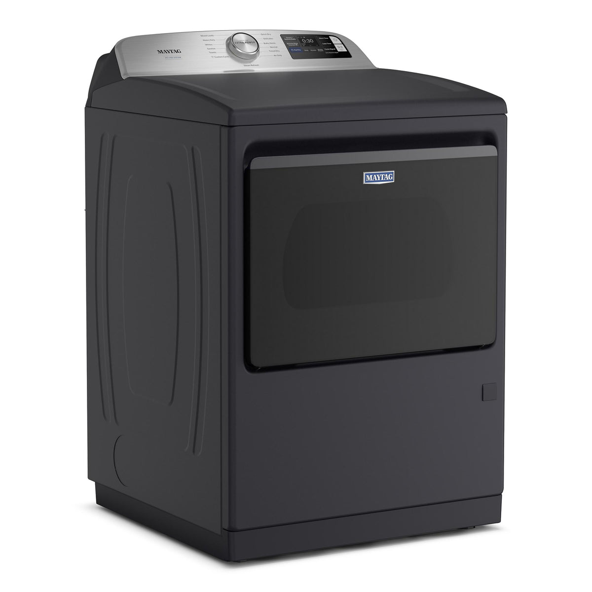 Maytag Midnight Steel Smart Steam Electric Dryer (7.4 Cu. Ft.) with Pet Pro System - YMED7205RF