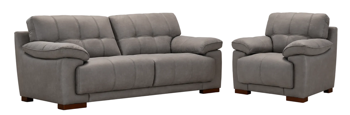 Modena Sofa and Chair Set - Mink