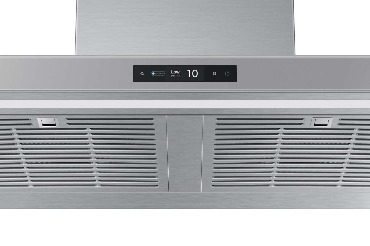 Samsung BESPOKE Grey Hood Fan 36" 630 CFM 7000 Series - NK36CB700WCGAA