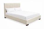 Ollie 3-Piece Queen Upholstered Bed - Beige