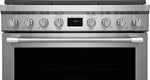 Frigidaire Professional Smudge-Proof Stainless Steel 36" Dual-Fuel Freestanding Range (4.4 Cu. Ft) - PCFD3670AF
