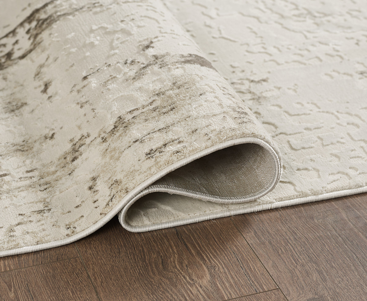 L2 Decor Petra Area Rug 5' x 8' - Beige