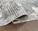 L2 Decor Petra Area Rug 5' x 8' - Dark Grey