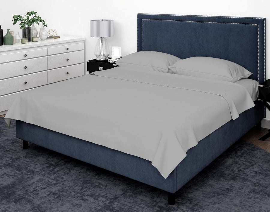 Cotton House Full Bamboo Sheet Set - Highrise, Silver