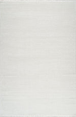 L2 Decor Karizma Area Rug 5' x 8' with Underpad - Cream