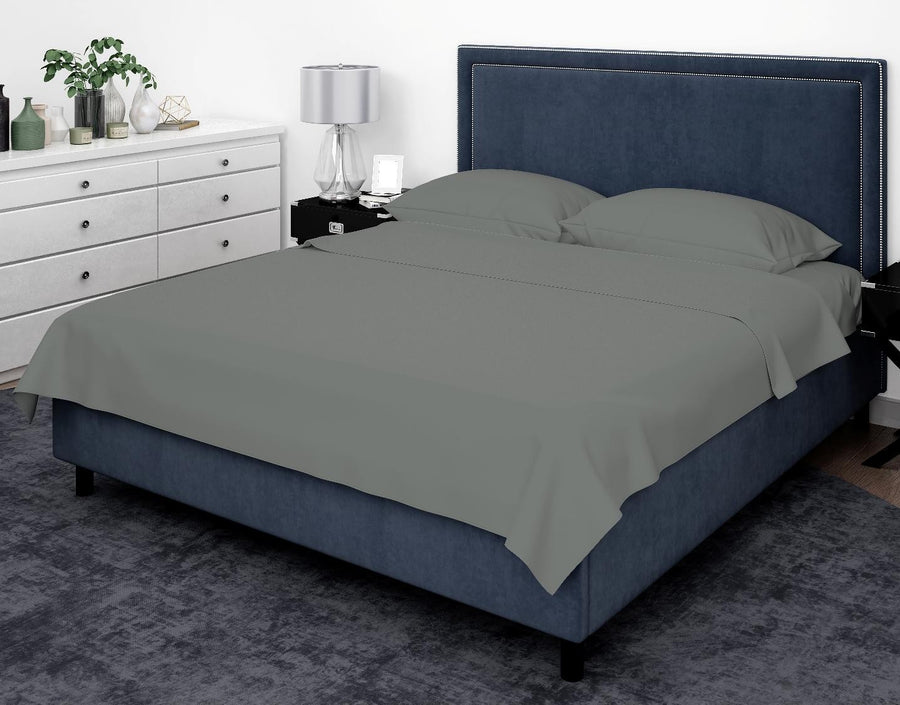 Cotton House Twin Bamboo Sheet Set - Charcoal, Grey
