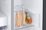 Samsung BESPOKE 36" 22.6 Cu. Ft. White Glass Side-by-Side Refrigerator with Beverage Center - RS23CB760012AA